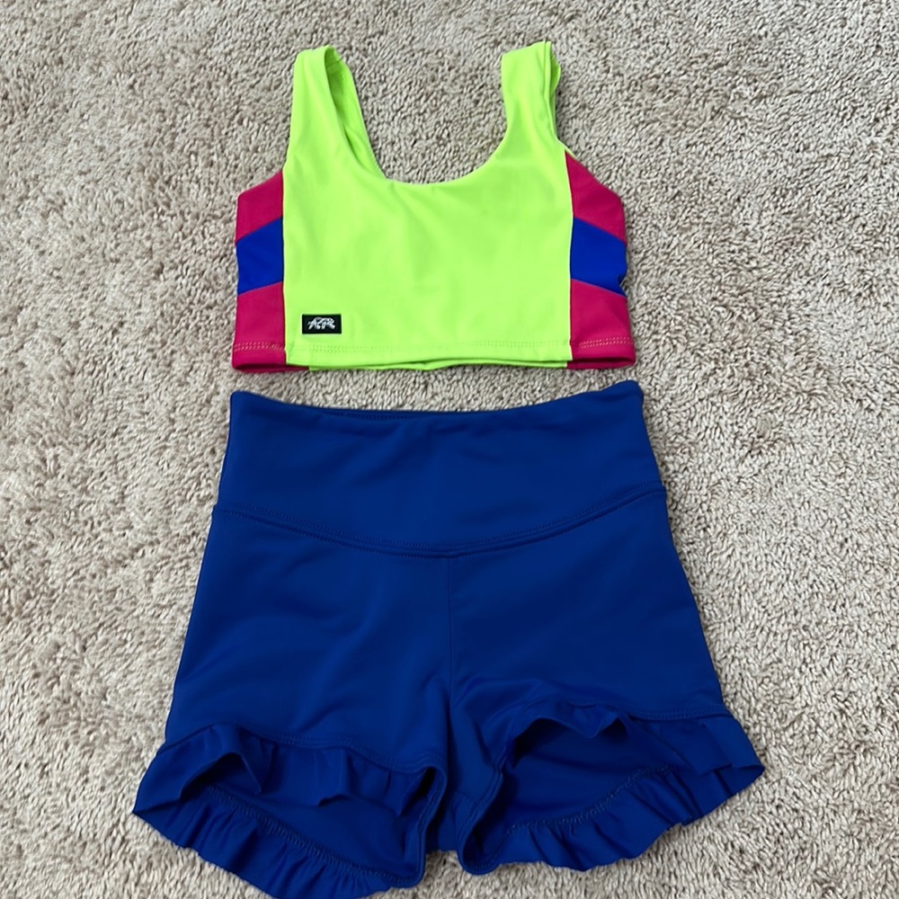 Tiger Friday Dancewear Girls XL Set EEUC Like New